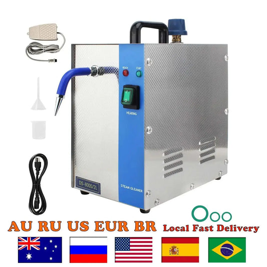 Jewelry Steam Cleaner | 2L Stainless Steel Tank for Gold/Silver
