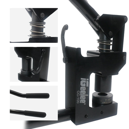 100 Steel Stud Puncher Set for 34.1mmMetal Stud Hole Punch