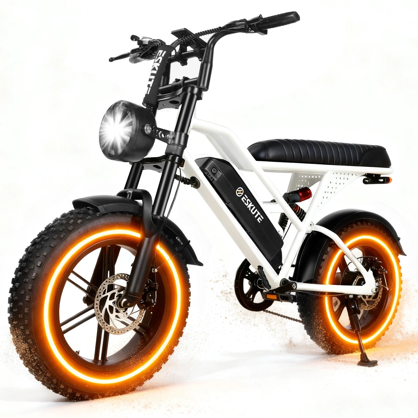 V100 Electric Bike, 1500W Peak 28MPH 48V13Ah Motorcycle,
