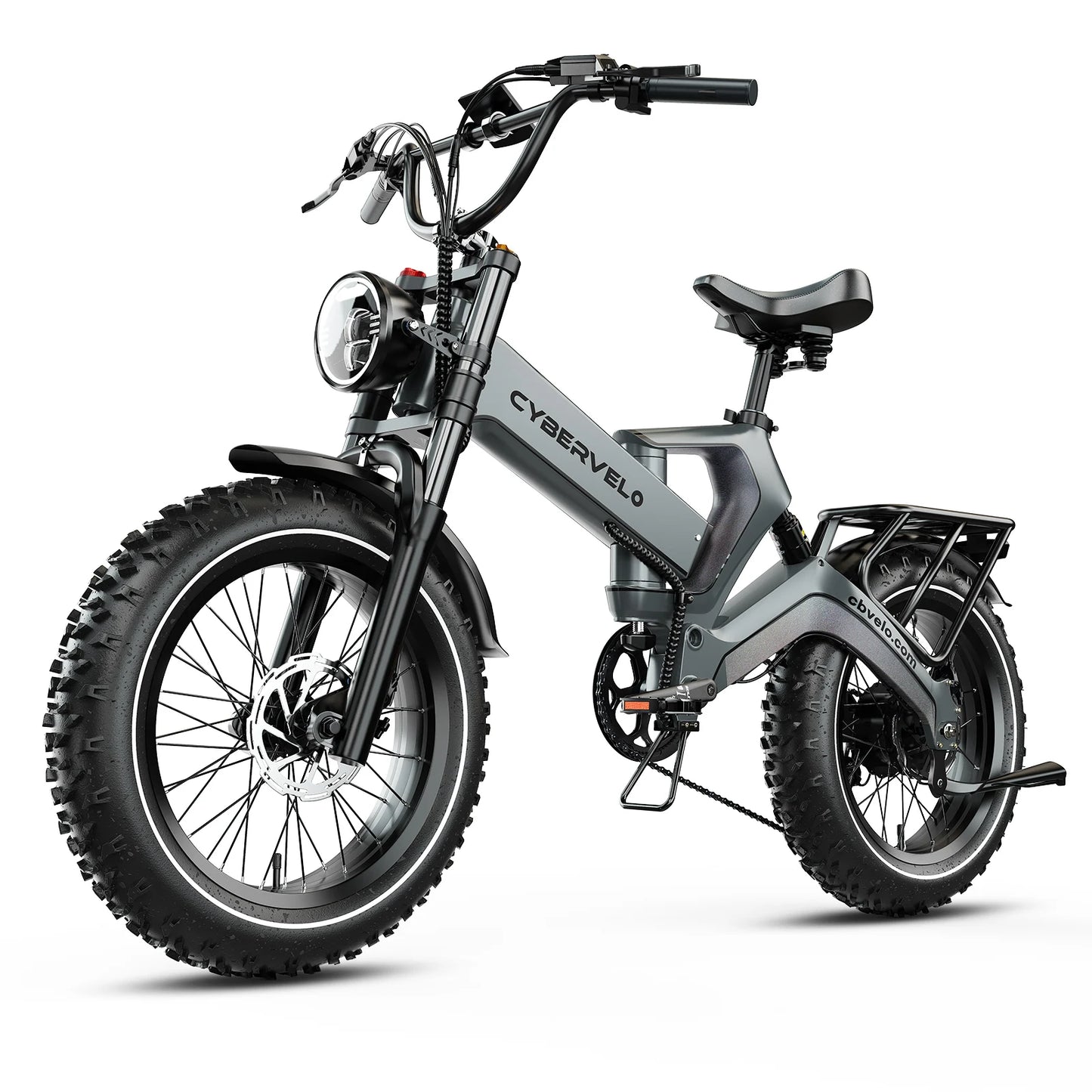 Folding Electric Bike for Adults, 35MPH 100Miles, Fat Tire
