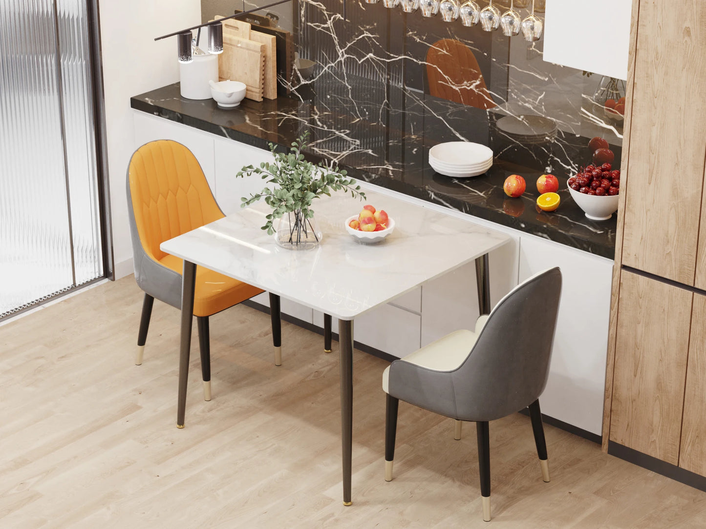 Rectangular Dining Modern Dining Desk Table Furniture