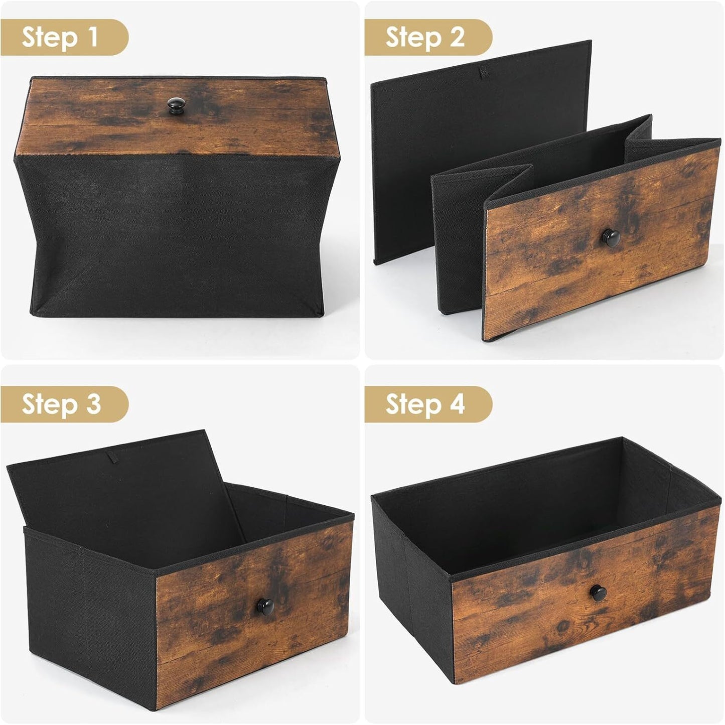 Dresser Storage Tower Organizer, Chest of Drawers 12 Fabric Drawers