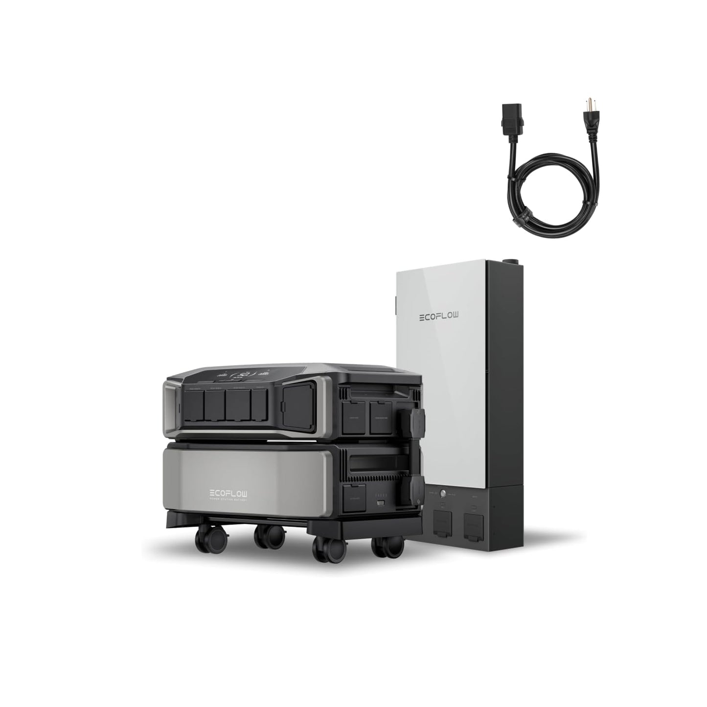 EF ECOFLOW DELTA Pro Ultra 6144Wh Power Station, 120/240V 7200W AC Output | Lifepo4 Home Battery Backup Expandable to 90kWh, 2H to Full Charge, Solar Generator for Home Use, Emergency, Camping, RV