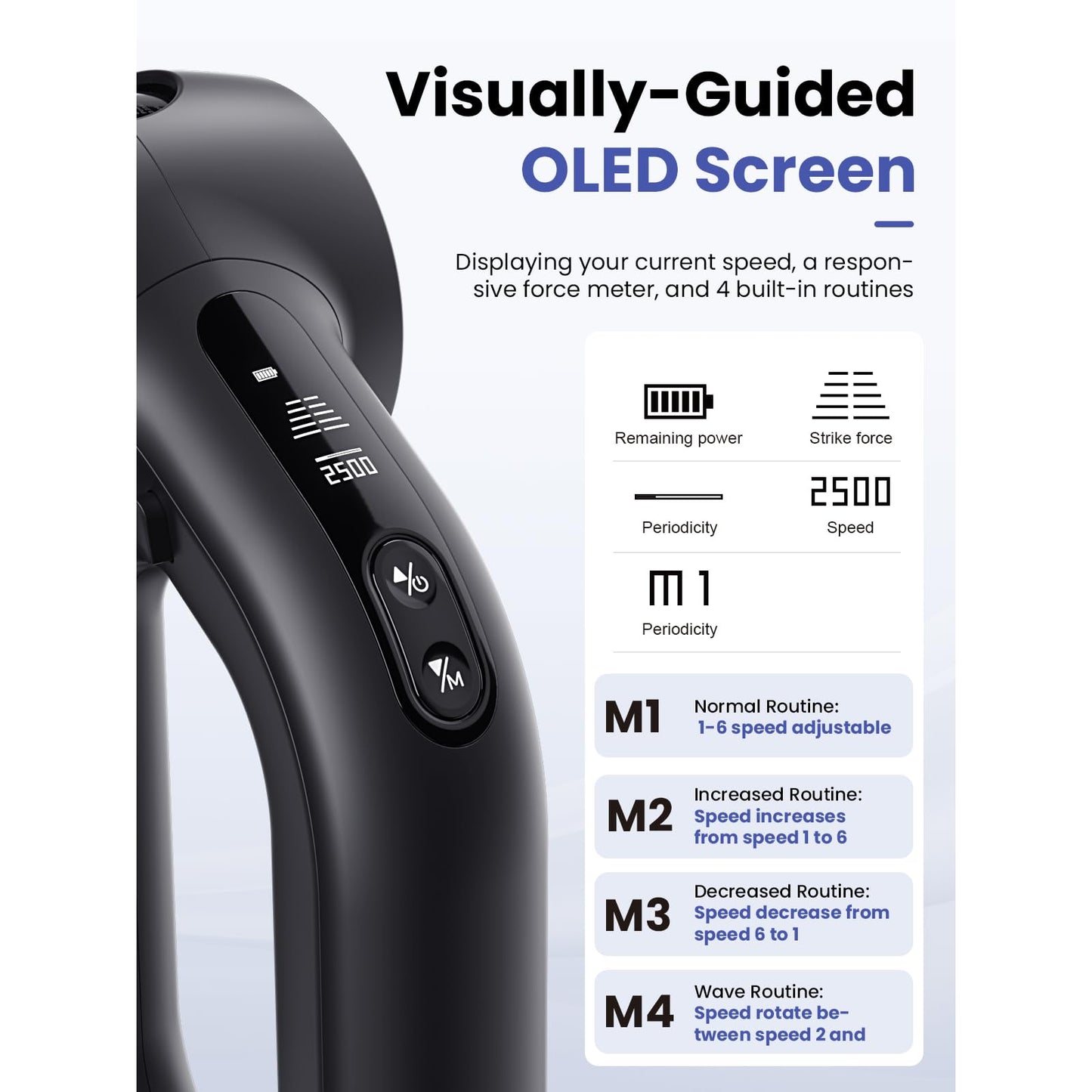 BOB AND BRAD D6 Pro Max+ Massage Gun with Heat and Cold, Powerful Deep Tissue Percussion Massager with 16mm Amplitude, Professional Muscle Massager Gun for Athletes, Quiet Electric Handheld Massager