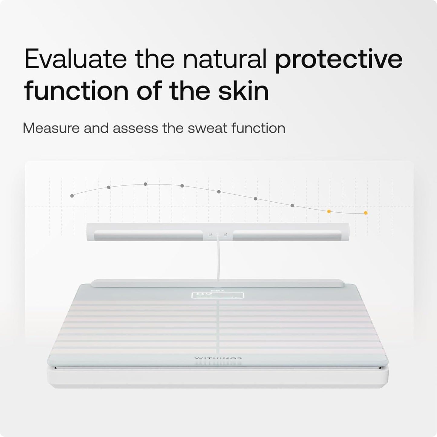 WITHINGS Body Scan - Smart Scale, Segmental Body Composition, ECG, Black