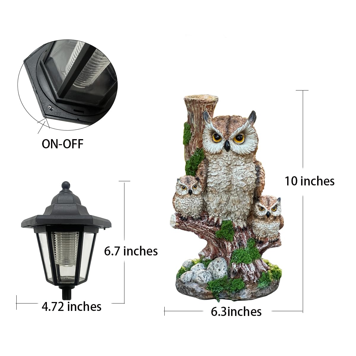 Solar Frog Garden Statue, Outside Frog Statue Gift - Outdoor Solar Garden Figurines Decorative Art Housewarming Gift Suitable for Balcony, Courtyard, and Lawn Decor