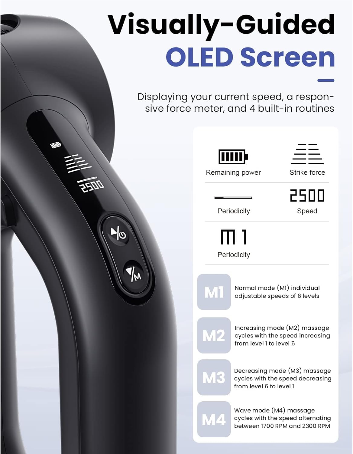 BOB AND BRAD D6 Pro Max+ Massage Gun with Heat and Cold, Powerful Deep Tissue Percussion Massager with 16mm Amplitude, Professional Muscle Massager Gun for Athletes, Quiet Electric Handheld Massager