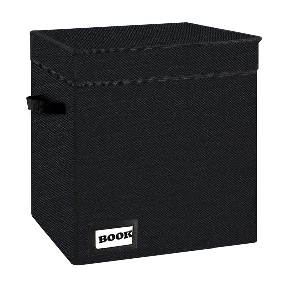 Comic Book Storage Box, 15.8" X 7.8" X 11.8", Heavy Duty Collapsible Holds 160-180 Comic Book Bin Container Holder Shelf (Cartoon Bombs)