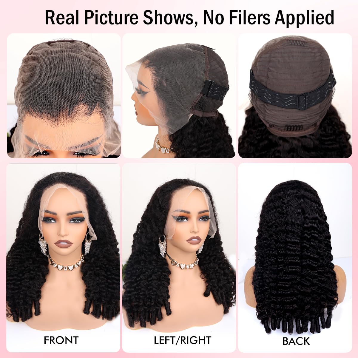 PERISMODA 13x6 Full Lace Frontal Burmese Curly Wig Human Hair 200 Density HD Transparent Lace Frontal Wigs Human Hair with Spiral Curly Ends 15A Virgin Human Hair for Women 28 Inch