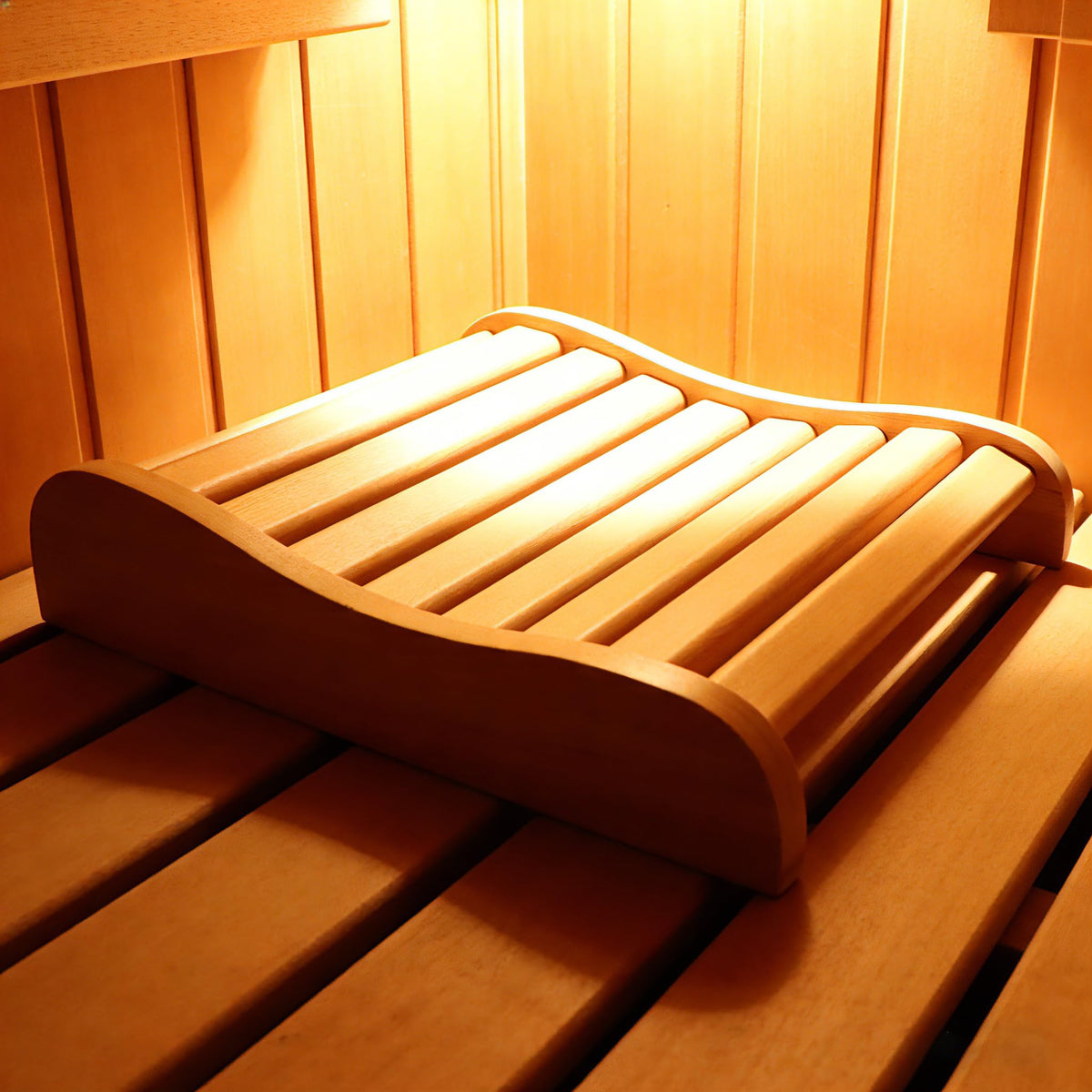 LTCCDSS Ultra-Low EMF Outdoor Infrared Sauna 2 Person, Composite Wood Far Infrared Sauna for Home, EMF 0.1-1mG, Bluetooth & Chromotherapy