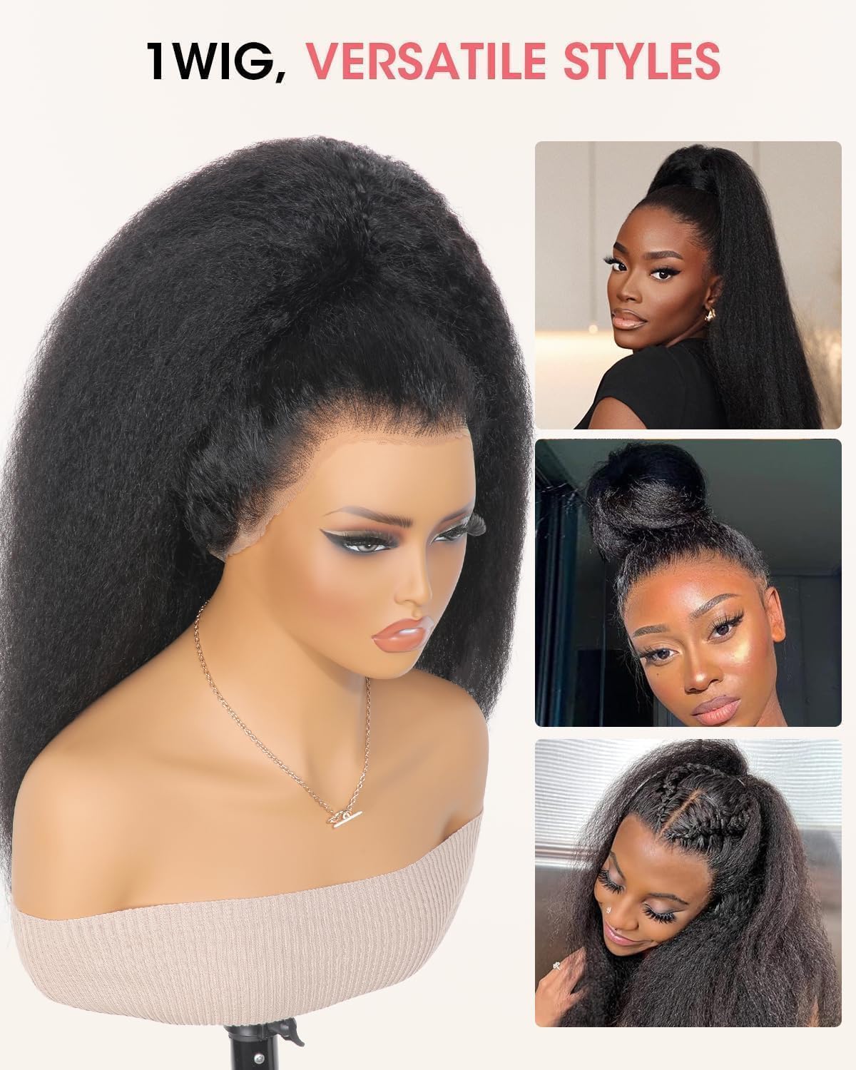 Pull Go 13x6 Drawstring Highlight Lace Front Wigs Human Hair Ombre Honey Blonde 210 Density Skinlike HD Full Lace Frontal Glueless Wigs Human Hair Pre Plucked Pre Cut Straight Balayage Wig 18 Inch