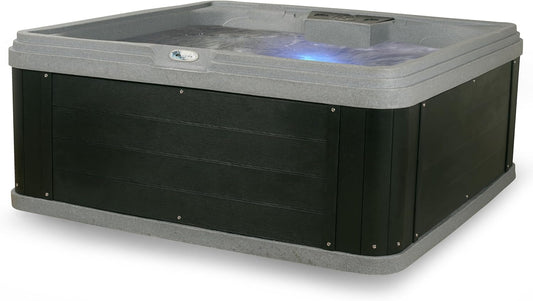 Ariana Outdoor Hot Tub – 6 Person Therapeutic Spa with 30 Jets & LED Lighting
