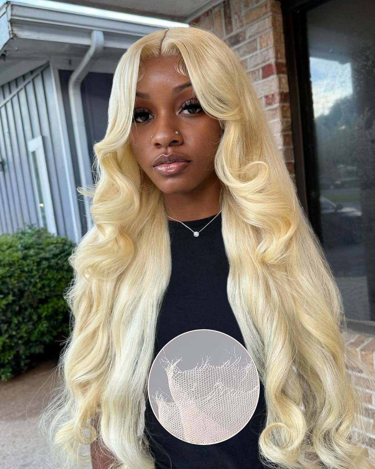 Alididi Ash Blonde Bob Wig Human Hair 13x6 Hd Lace Frontal Short Straight Lace Front Bob Wigs For Women Human Hair Pre Plucked 180% Density 10 Inch