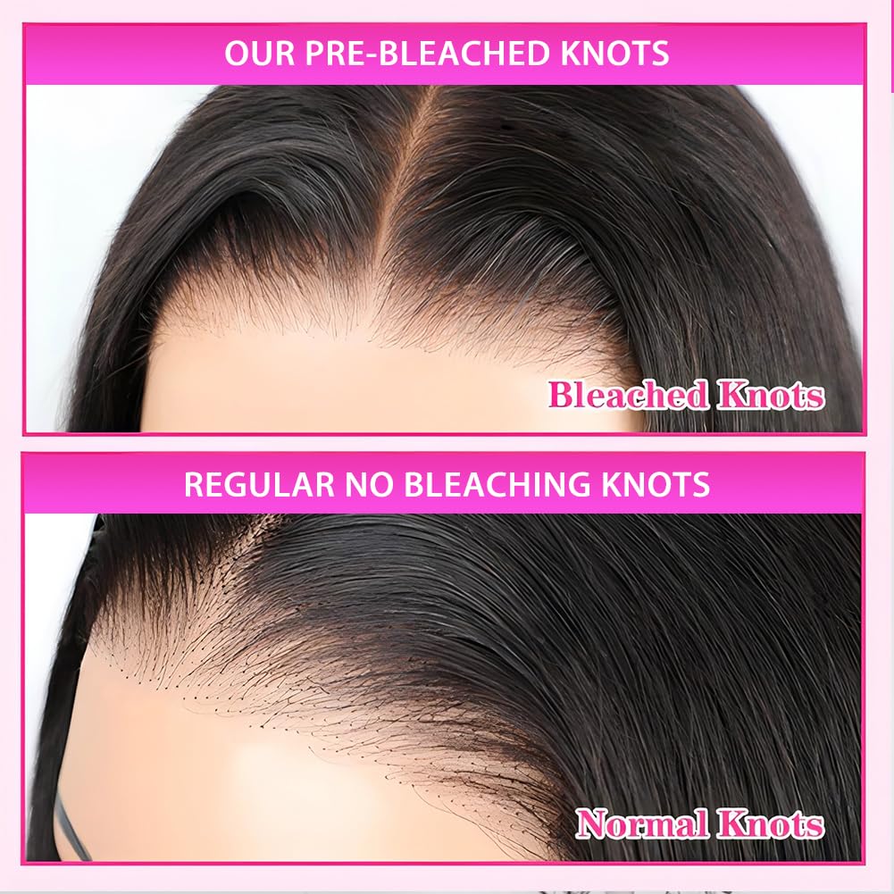 14 Inch Highlight Blonde Wear and Go Glueless Curly Bob Wig Human Hair Pre Plucked, Glueless Pre cut HD Lace Front Wigs Human Hair,Water Wave No Glue wigs, Natural Hairline for Women 200% Density