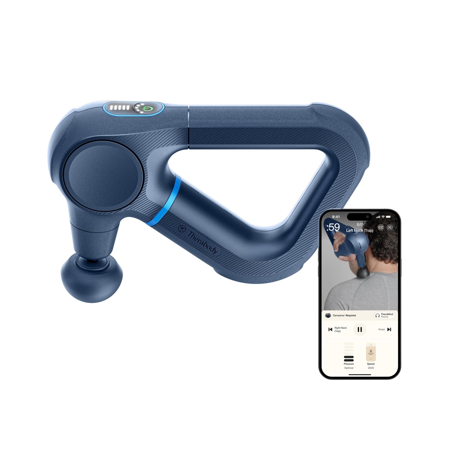 TheraGun Therabody Prime 6th Gen Deep Tissue Massage Gun | Black | Powerful Percussive Massage With 5 Speeds & A Rugged, Durable Design to Relieve Muscle Pain & Speed Up Recovery
