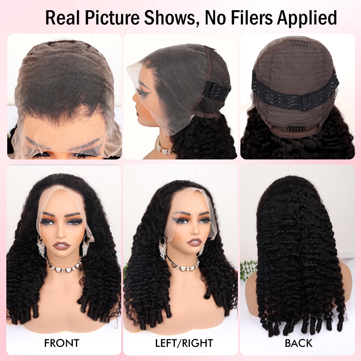 PERISMODA 13x6 Full Lace Frontal Burmese Curly Wig Human Hair 200 Density HD Transparent Lace Frontal Wigs Human Hair with Spiral Curly Ends 15A Virgin Human Hair for Women 28 Inch