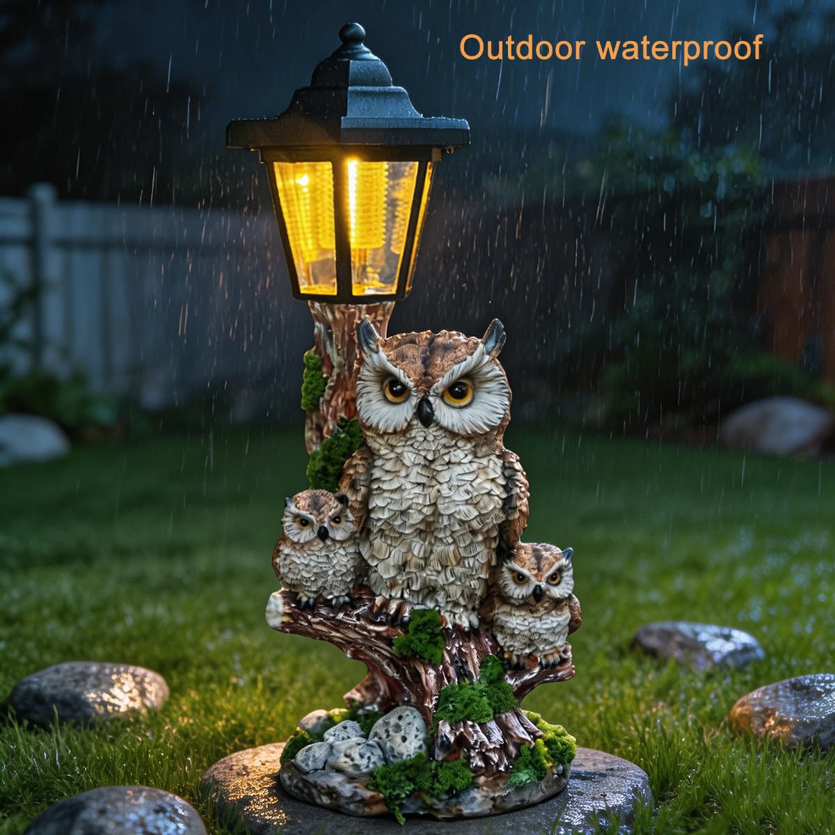 Solar Frog Garden Statue, Outside Frog Statue Gift - Outdoor Solar Garden Figurines Decorative Art Housewarming Gift Suitable for Balcony, Courtyard, and Lawn Decor