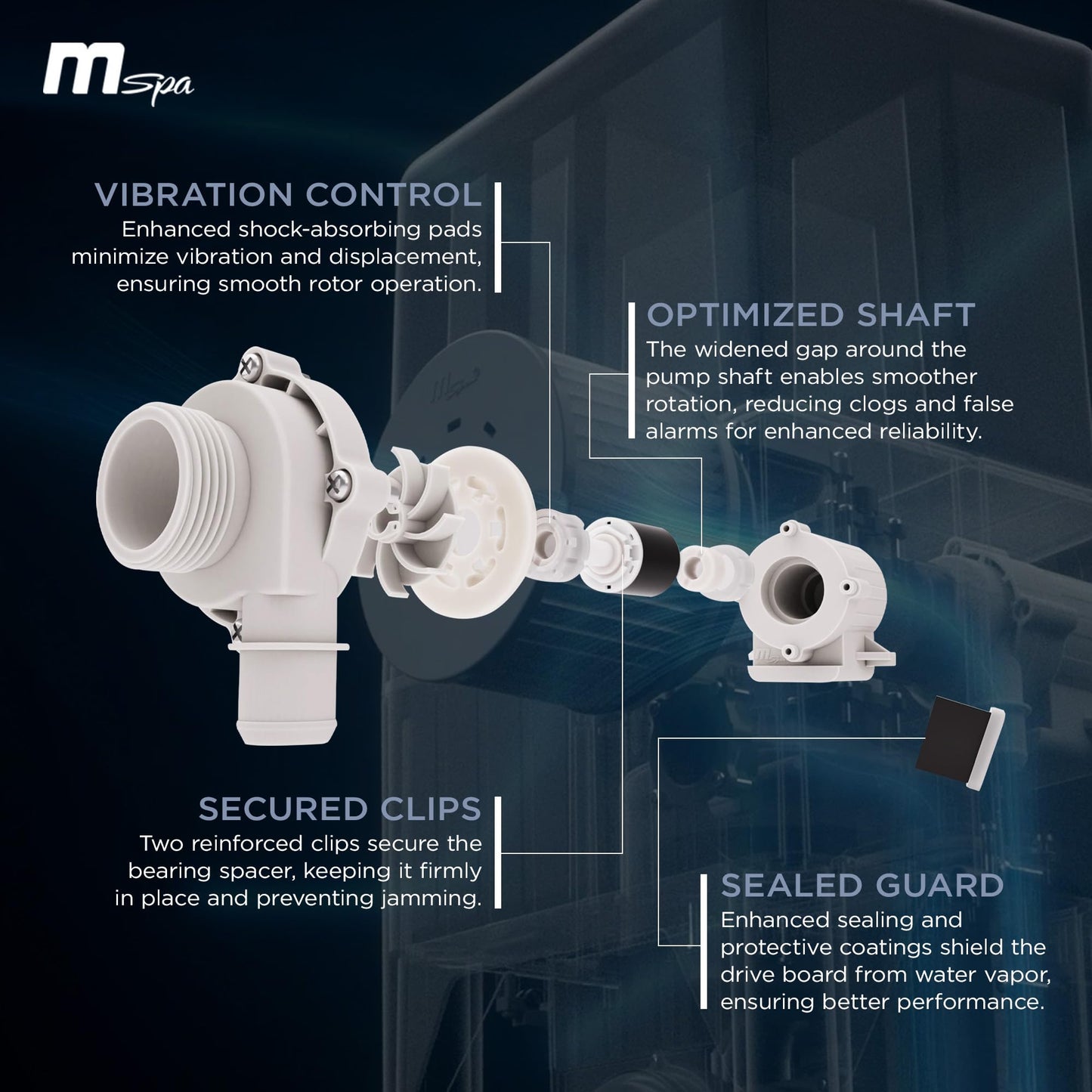 MSpa Square Hydro Jets Bubble Spa with Hard Exterior & Soft Lining Interior | 4 to 6 Person Hot Tub with 2 Covers (1 Standard and 1 Energy-Efficient Cover), Oslo