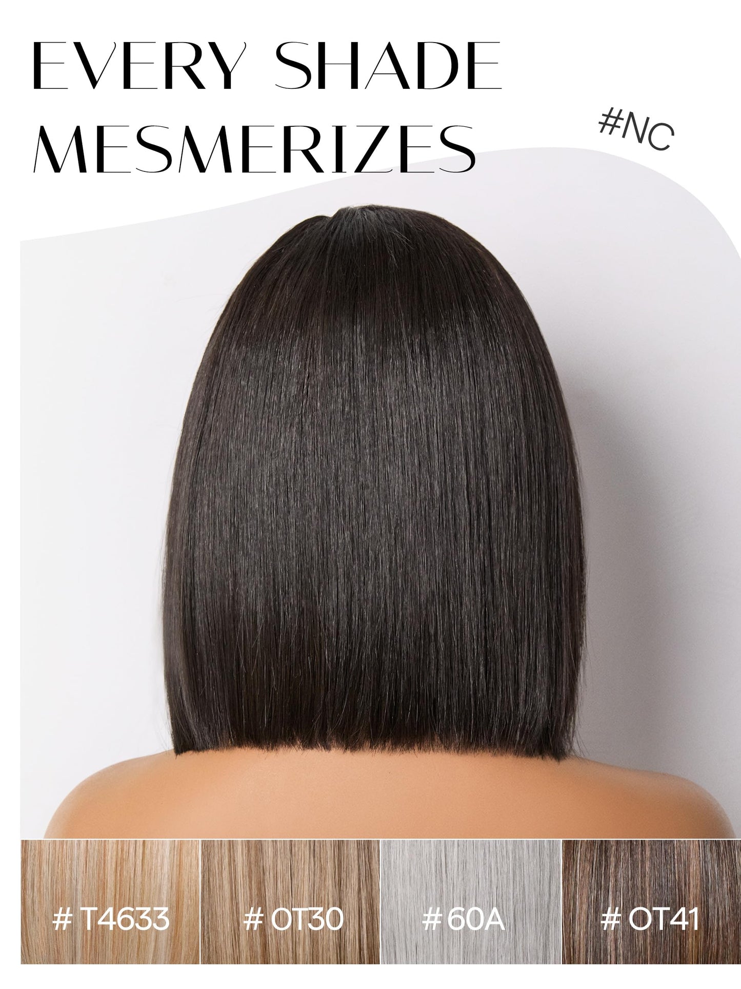 GORGIUS Blonde Bob Wig with Highlights Glueless Straight Short Synthetic Lace Front Wigs For Women Pre Cut Pre Plucked Side Part Hairline 12 Inch