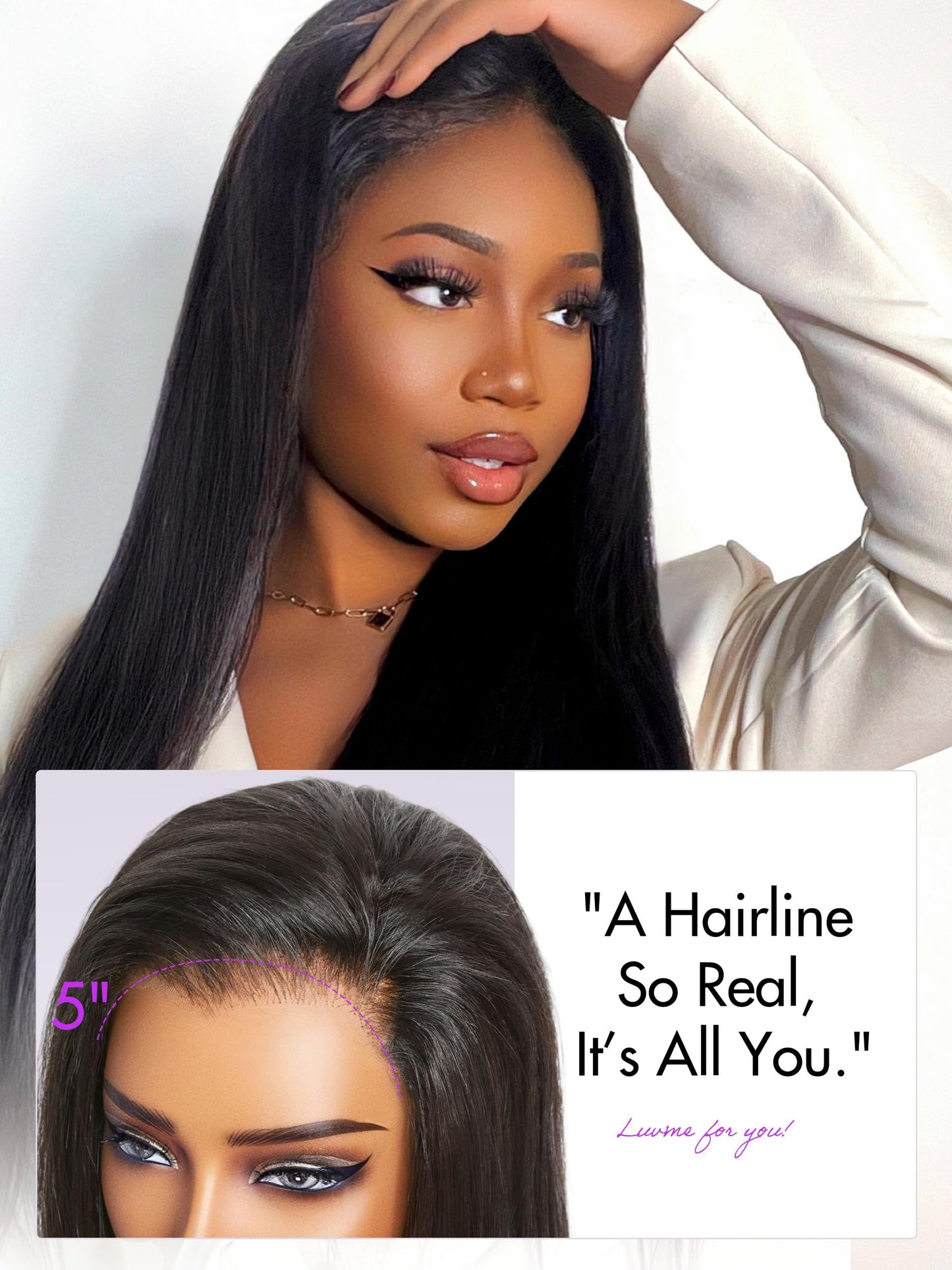 LUVME HAIR 12" Curly Bob Glueless with Blonde Highlights Wigs Human Hair | Without Spray Wigs Pre Plucked Pre Cut Undetectable HD Lace No-Glue Need Protective Wig Short Ready to Go Wig 180 Density