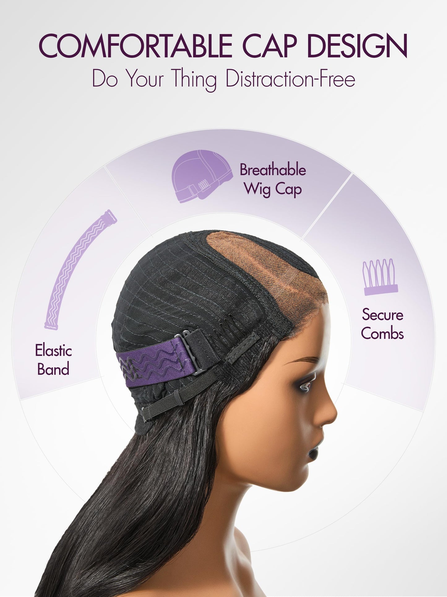 LUVME HAIR 12" Curly Bob Glueless with Blonde Highlights Wigs Human Hair | Without Spray Wigs Pre Plucked Pre Cut Undetectable HD Lace No-Glue Need Protective Wig Short Ready to Go Wig 180 Density