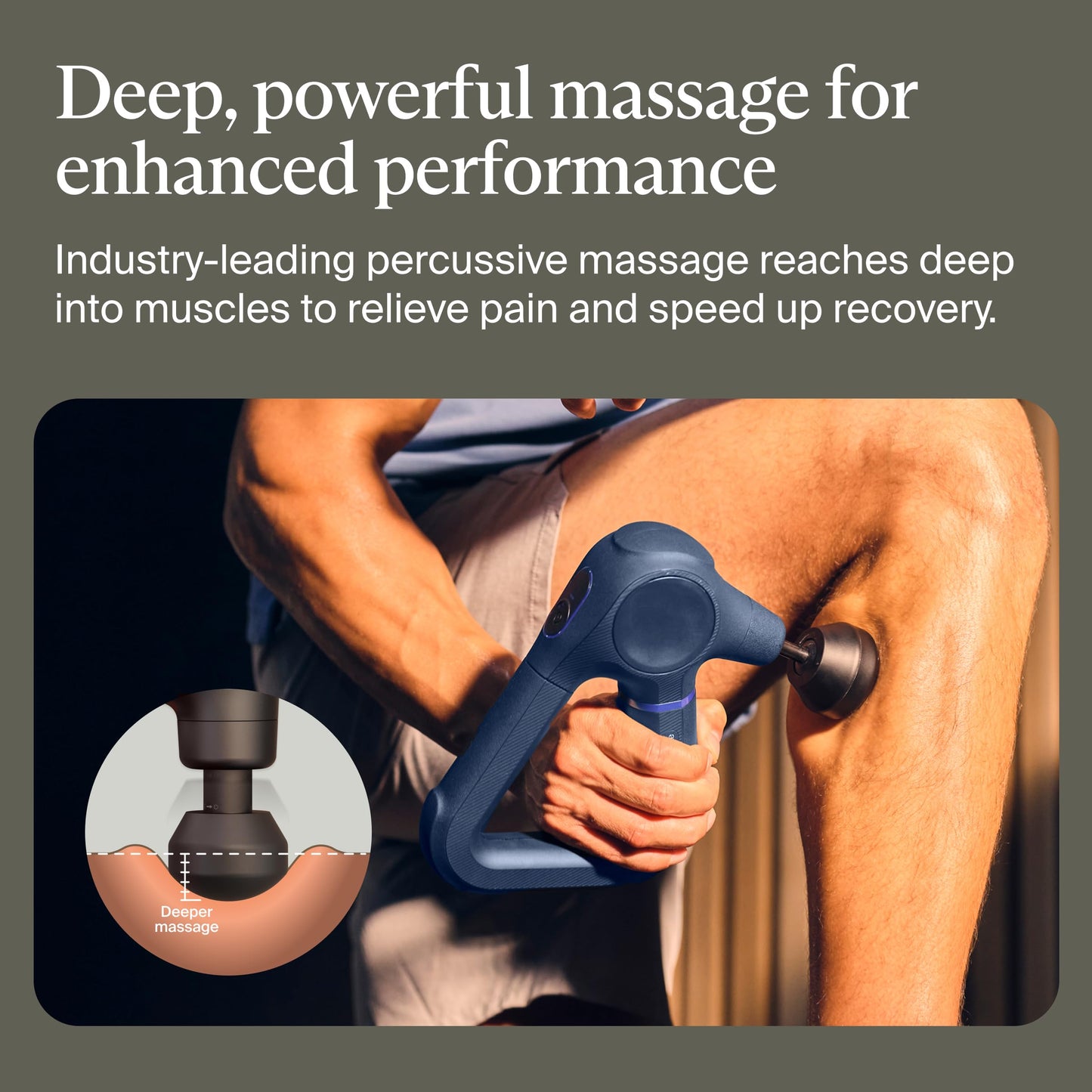 TheraGun Therabody Prime 6th Gen Deep Tissue Massage Gun | Black | Powerful Percussive Massage With 5 Speeds & A Rugged, Durable Design to Relieve Muscle Pain & Speed Up Recovery