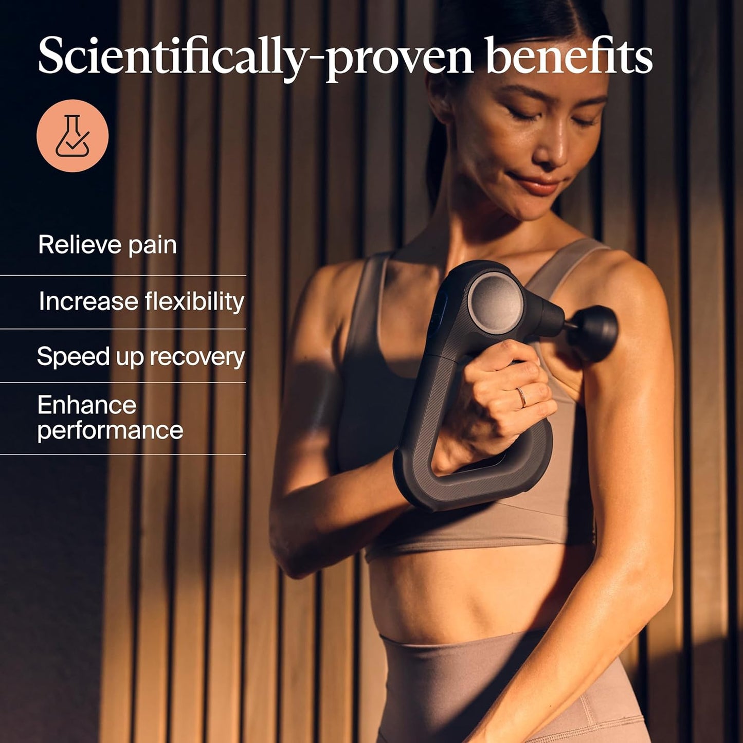 TheraGun Therabody Prime 6th Gen Deep Tissue Massage Gun | Black | Powerful Percussive Massage With 5 Speeds & A Rugged, Durable Design to Relieve Muscle Pain & Speed Up Recovery