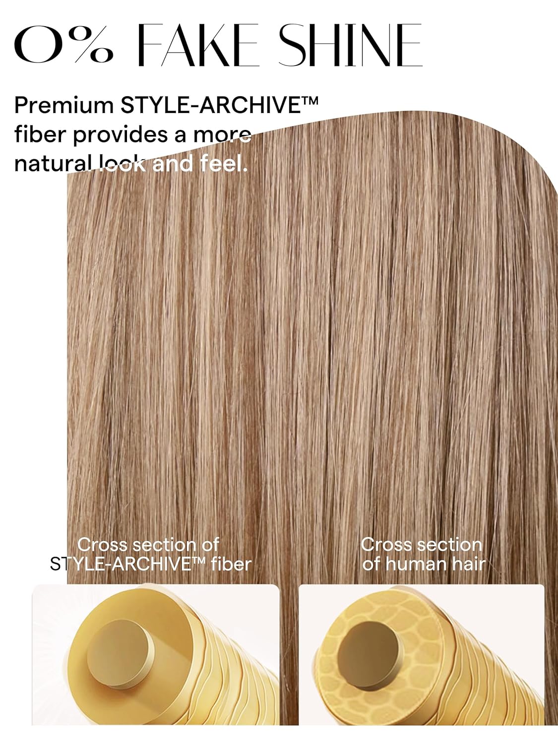 GORGIUS Blonde Bob Wig with Highlights Glueless Straight Short Synthetic Lace Front Wigs For Women Pre Cut Pre Plucked Side Part Hairline 12 Inch