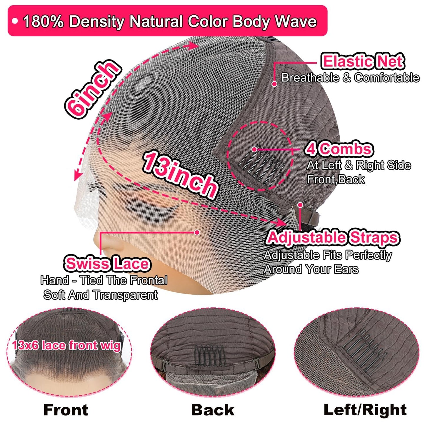 miear 360 Drawstring Lace Front Wigs Human Hair 4/27 Highlight Ombre Wig | 360 HD Full Lace Frontal Wig Body Wave Lace Front Wig Pre Plucked for Black Women 180% Density Honey Blonde Color 28inch