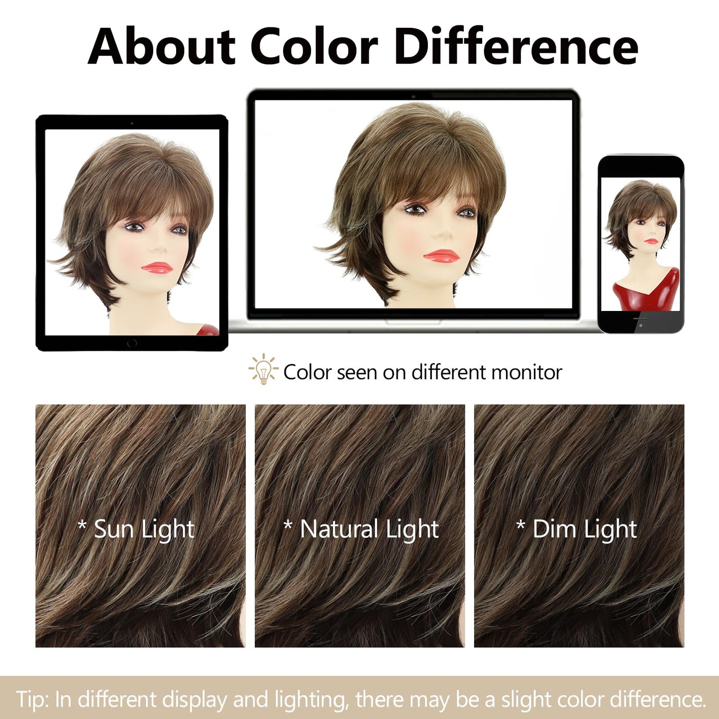 TISHINING Short Grey Curly Wigs for White Women Layered Silver Gray Pixie Cut Synthetic Full Wig with Bangs Natural Looking Daily Party Wigs for Older Women