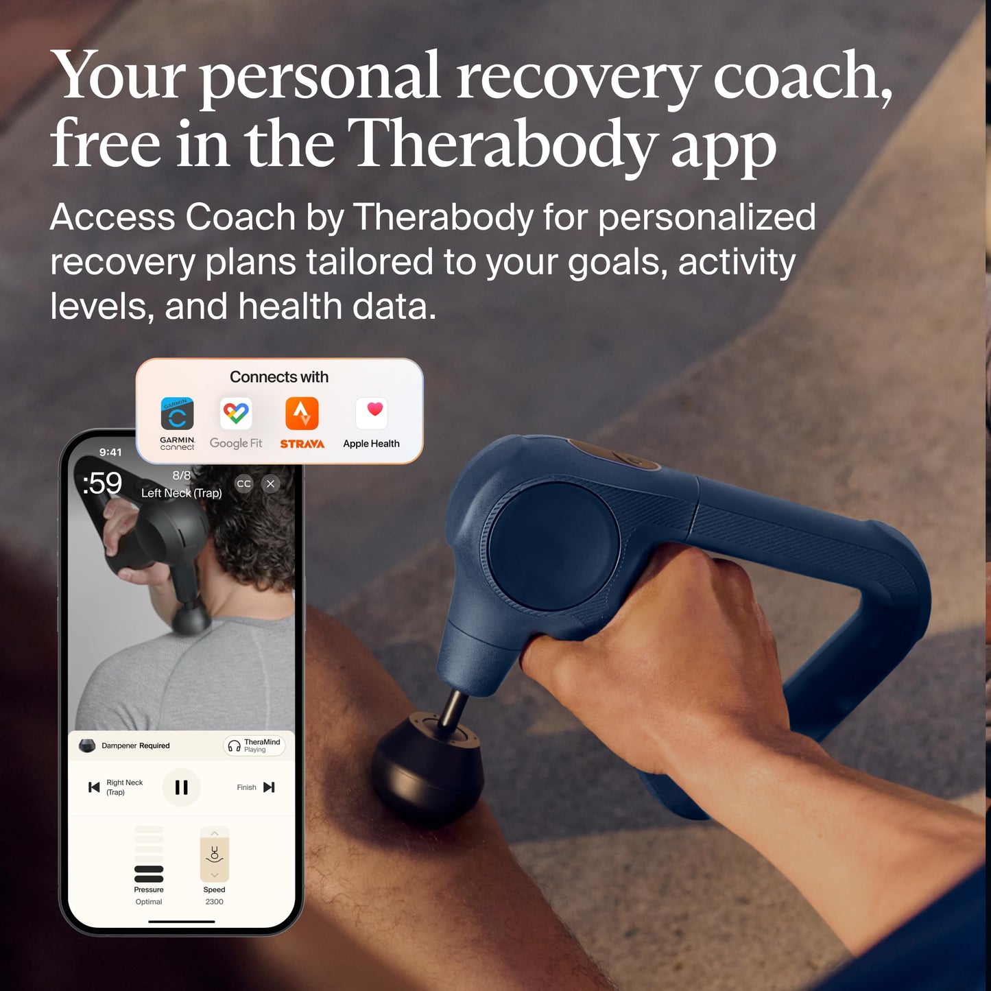 TheraGun Therabody Prime 6th Gen Deep Tissue Massage Gun | Black | Powerful Percussive Massage With 5 Speeds & A Rugged, Durable Design to Relieve Muscle Pain & Speed Up Recovery