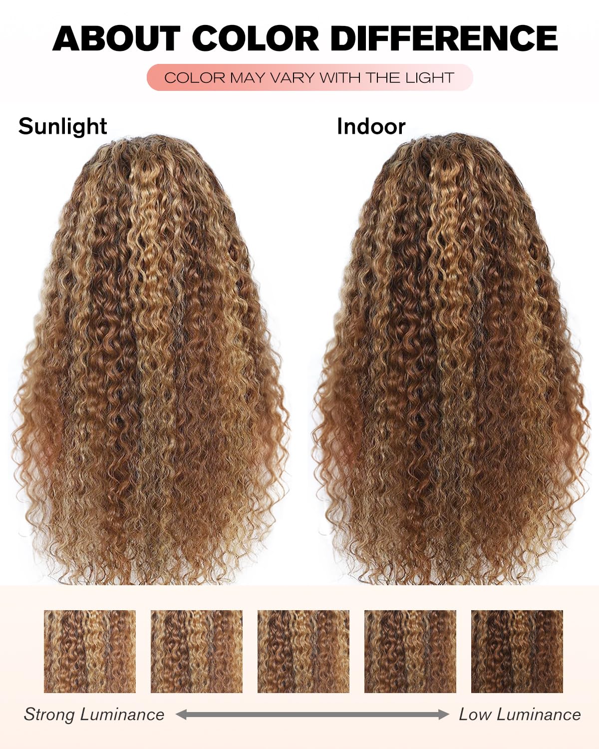 Pull Go 13x6 Drawstring Highlight Lace Front Wigs Human Hair Ombre Honey Blonde 210 Density Skinlike HD Full Lace Frontal Glueless Wigs Human Hair Pre Plucked Pre Cut Straight Balayage Wig 18 Inch