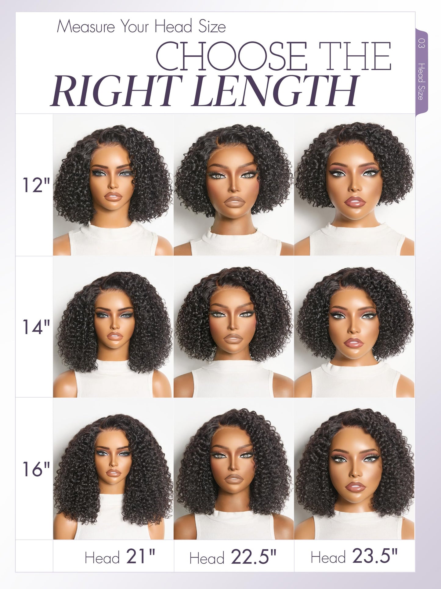 LUVME HAIR 12" Curly Bob Glueless with Blonde Highlights Wigs Human Hair | Without Spray Wigs Pre Plucked Pre Cut Undetectable HD Lace No-Glue Need Protective Wig Short Ready to Go Wig 180 Density