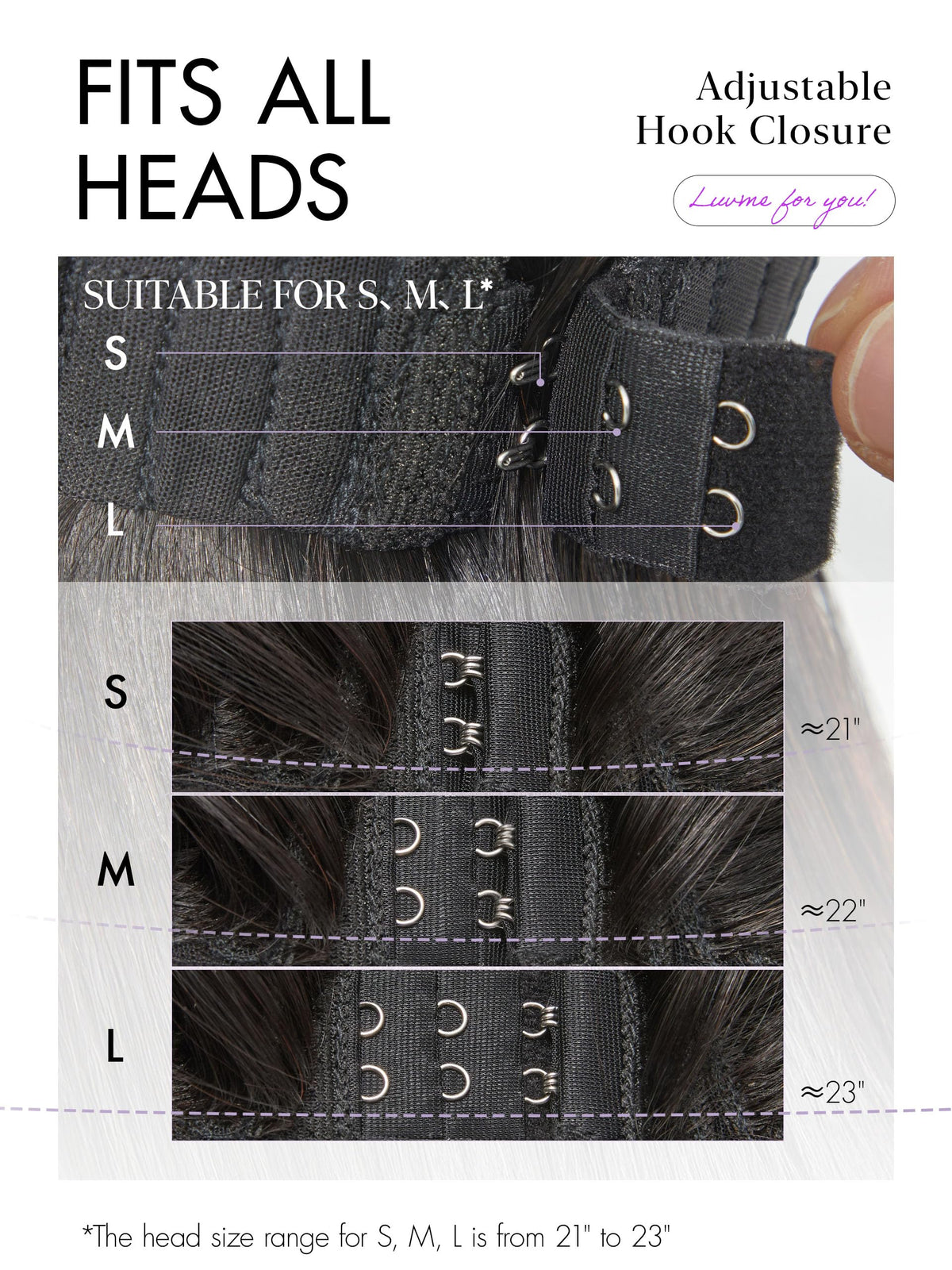 LUVME HAIR 6" Curly Pixie Cut Shotr Wig Glueless Wigs Human Hair Daily Wear | Pre Cut Plucked Undetectable HD Lace Wig Ready to Go Lace Bob Wig Short Curly Water Wave Natural-Looking Finish Glueless