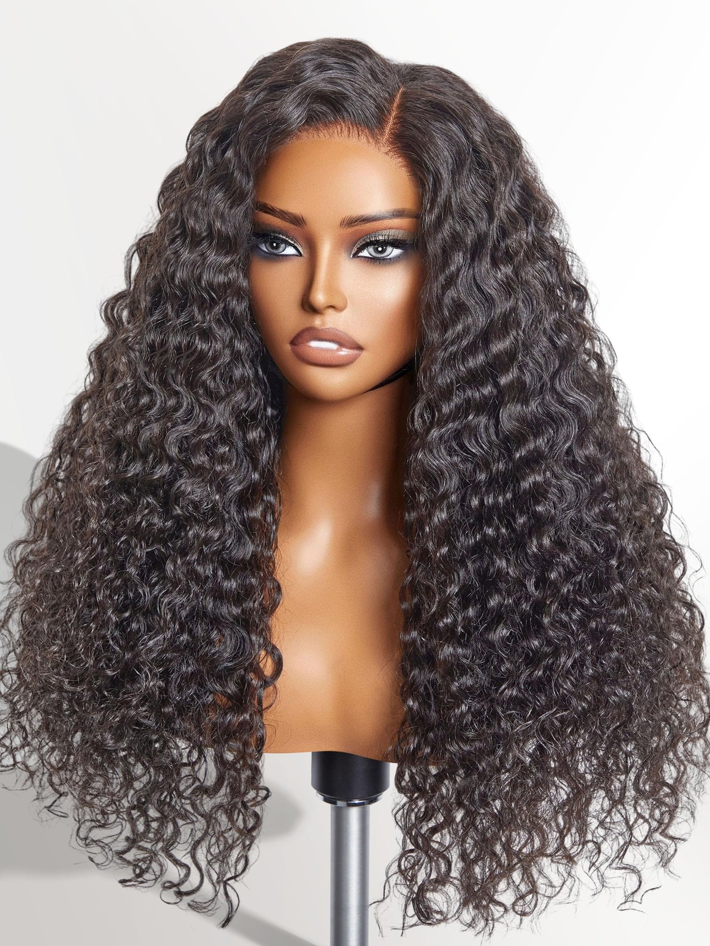 LUVME HAIR 12" Curly Bob Glueless with Blonde Highlights Wigs Human Hair | Without Spray Wigs Pre Plucked Pre Cut Undetectable HD Lace No-Glue Need Protective Wig Short Ready to Go Wig 180 Density