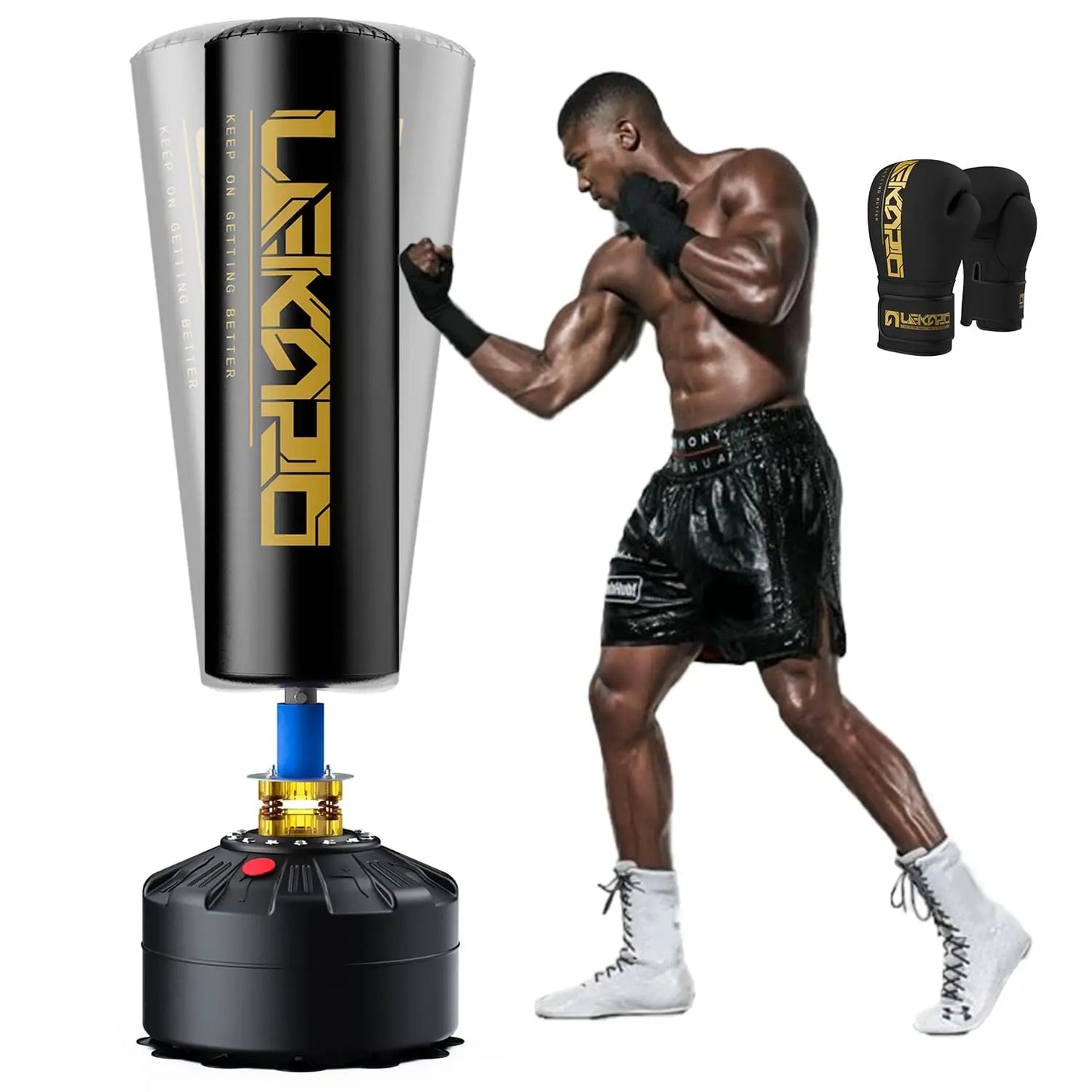 Boxing Column Tower Boxing Sandbag Standing Boxing Tower Punching Bag