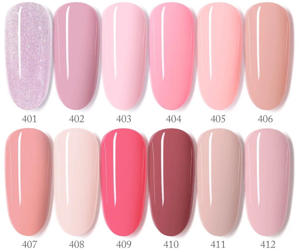 Gel Nail Polish Kit  Color Nail Manicure Soak  Nail Gel Varnish Set