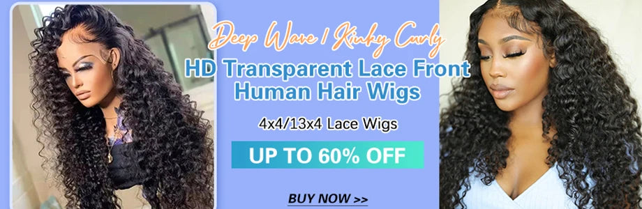 Deep Wave Wig Frontal 3x6 Lace 13x4 Curly Lace Front Human Hair