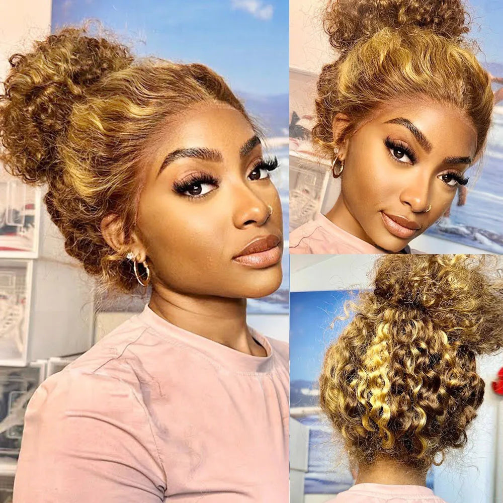 Frontal Wig Hidden  Strap 360  Human Hair Wigs