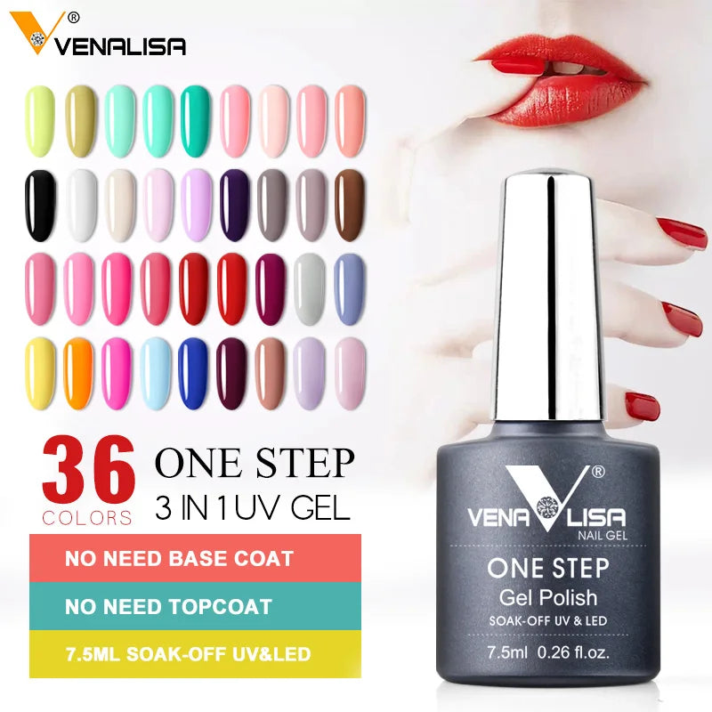 Gel Nail Polish Kit  Color Nail Manicure Soak  Nail Gel Varnish Set
