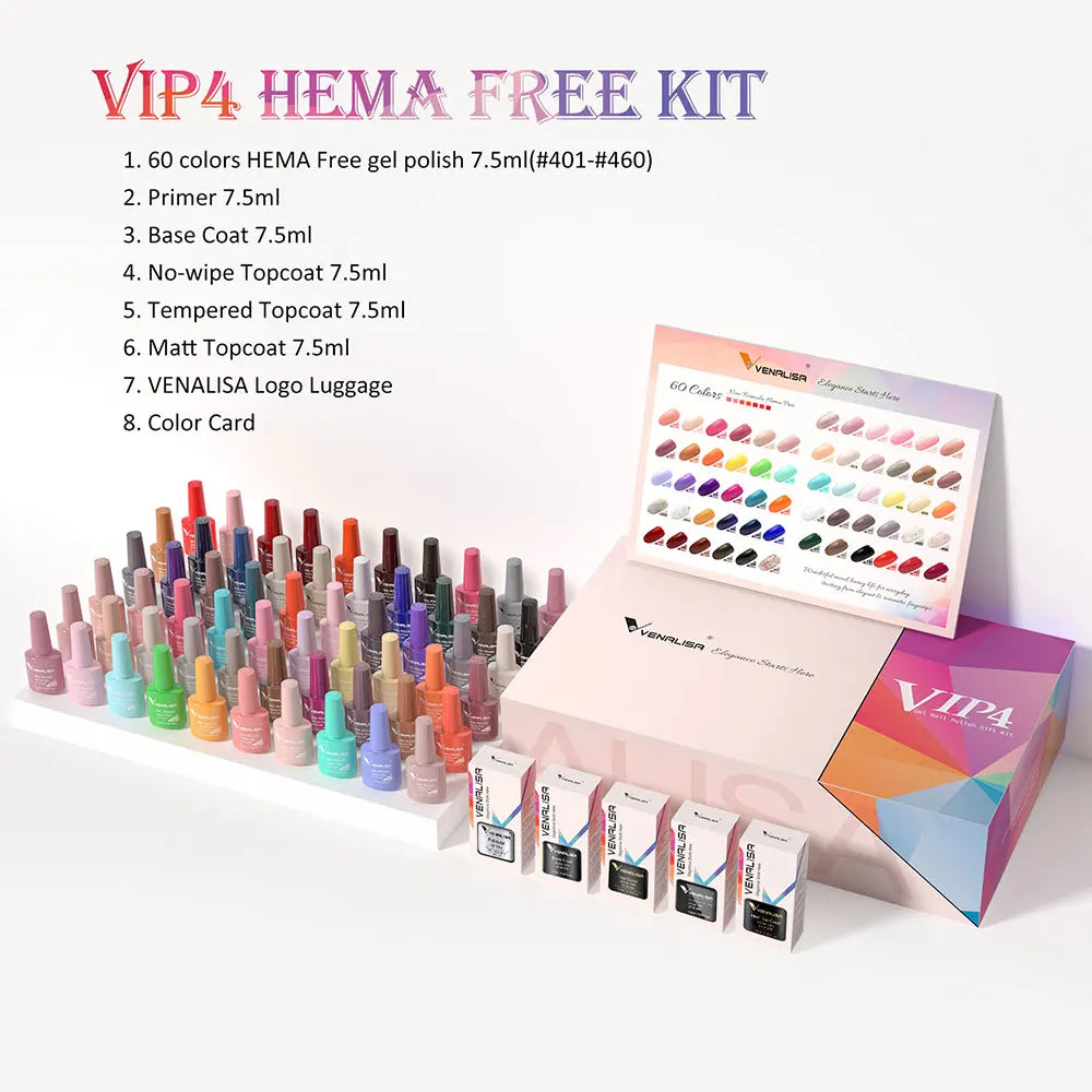 Gel Nail Polish Kit  Color Nail Manicure Soak  Nail Gel Varnish Set