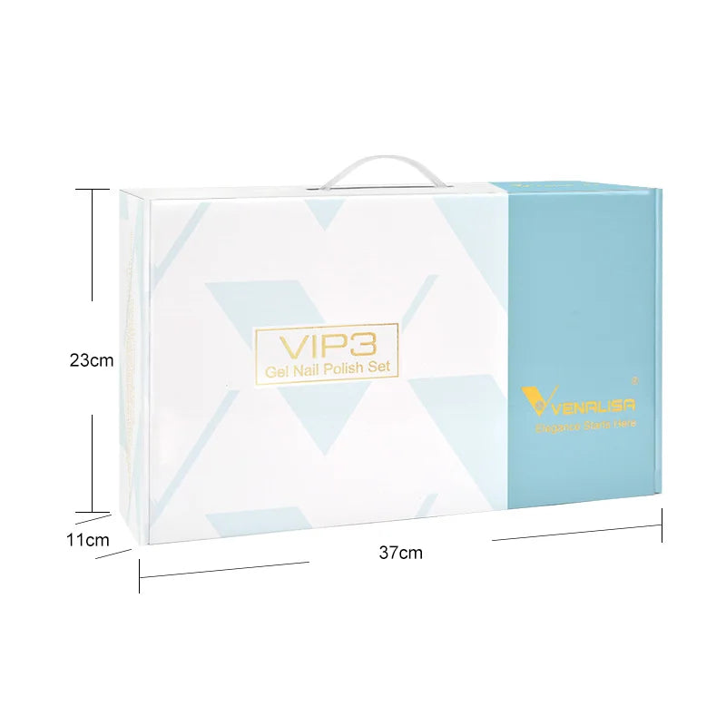 VIP5 Kit Nail Gel Polish HEMA FREE Full Coverage 36/60 Color Gel