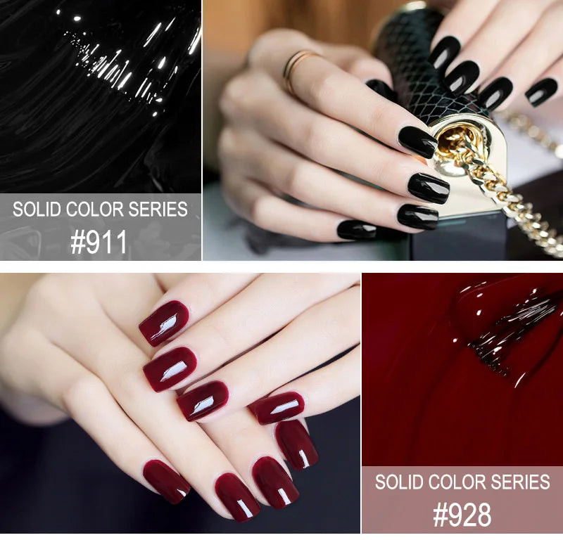 VIP5 Kit Nail Gel Polish HEMA FREE Full Coverage 36/60 Color Gel