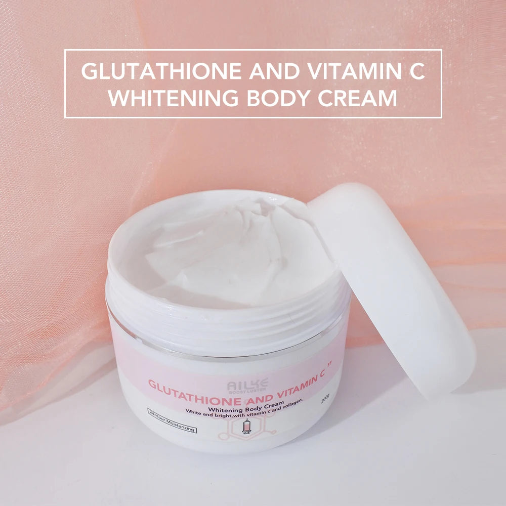 Skin Whitening Set, With Glutathione, Vitamin C, Shea Butter,