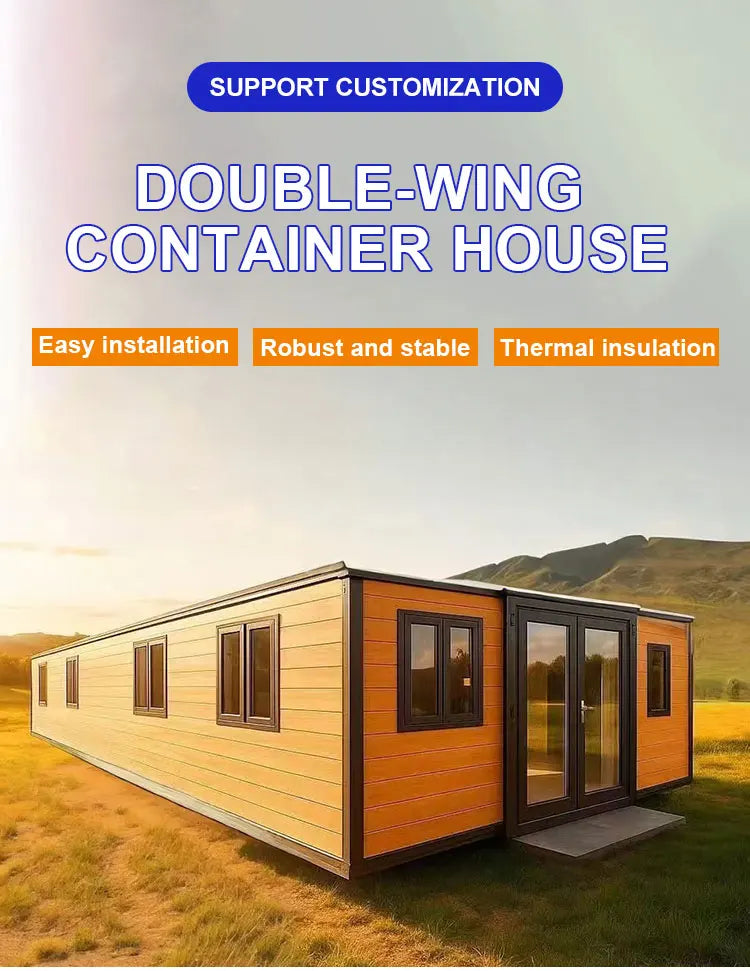 Customized Prefabricated Container House Modern Building Backyard Prefabricated Outdoor Garden Gym Room Studio Office Shed House