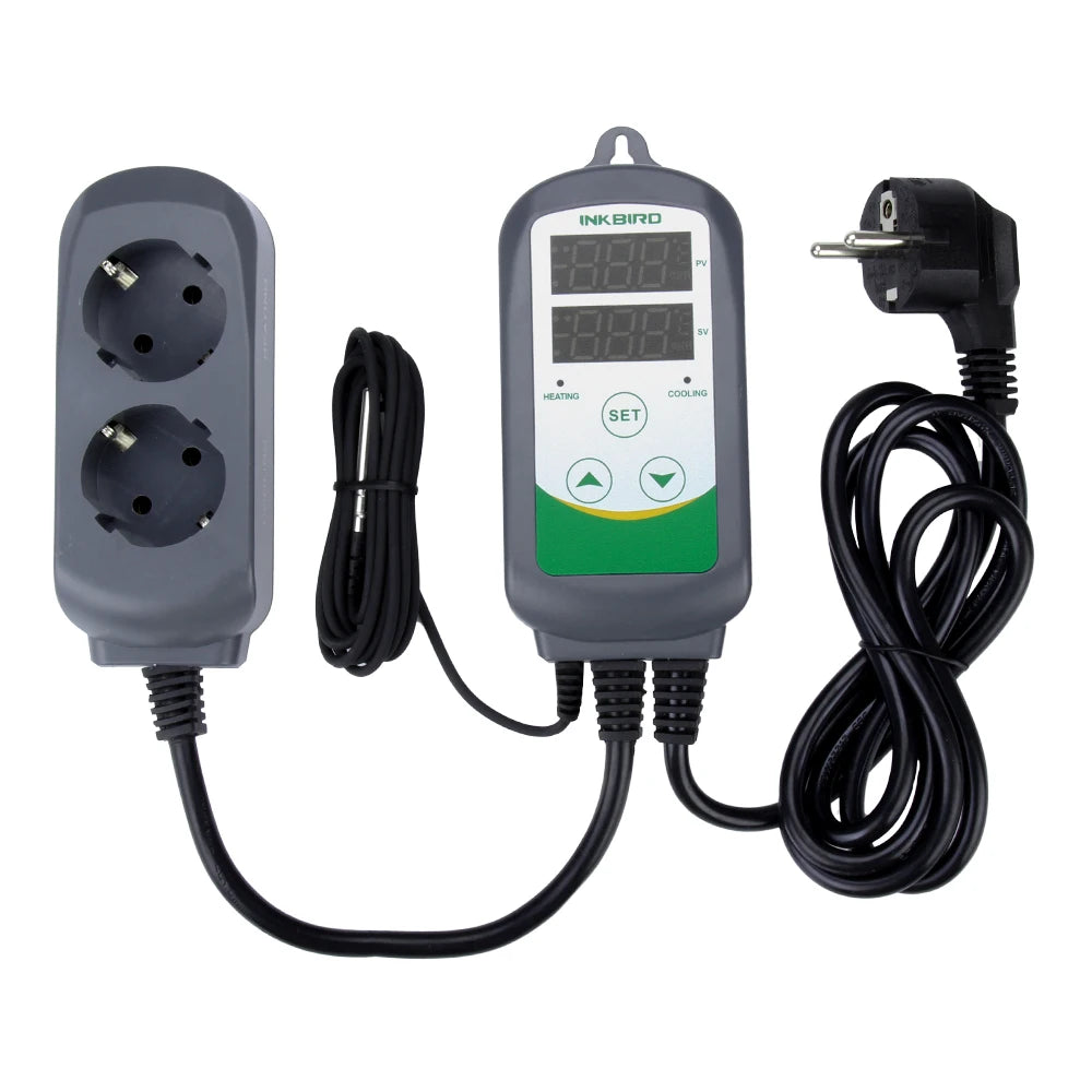 Heating and Cooling Dual Relay Temperature Controller,
