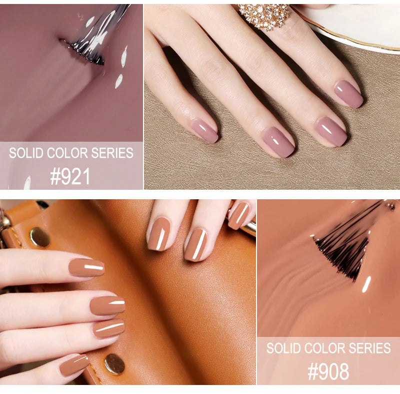 VIP5 Kit Nail Gel Polish HEMA FREE Full Coverage 36/60 Color Gel