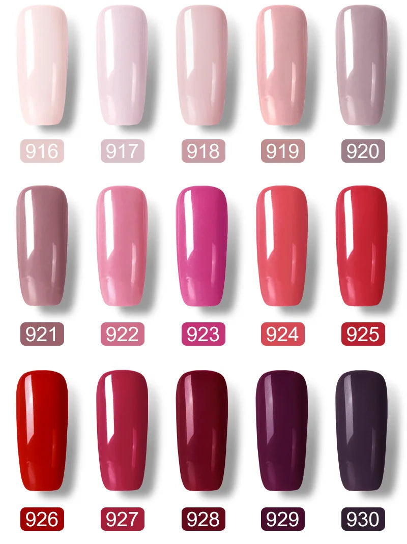 Gel Nail Polish Kit  Color Nail Manicure Soak  Nail Gel Varnish Set