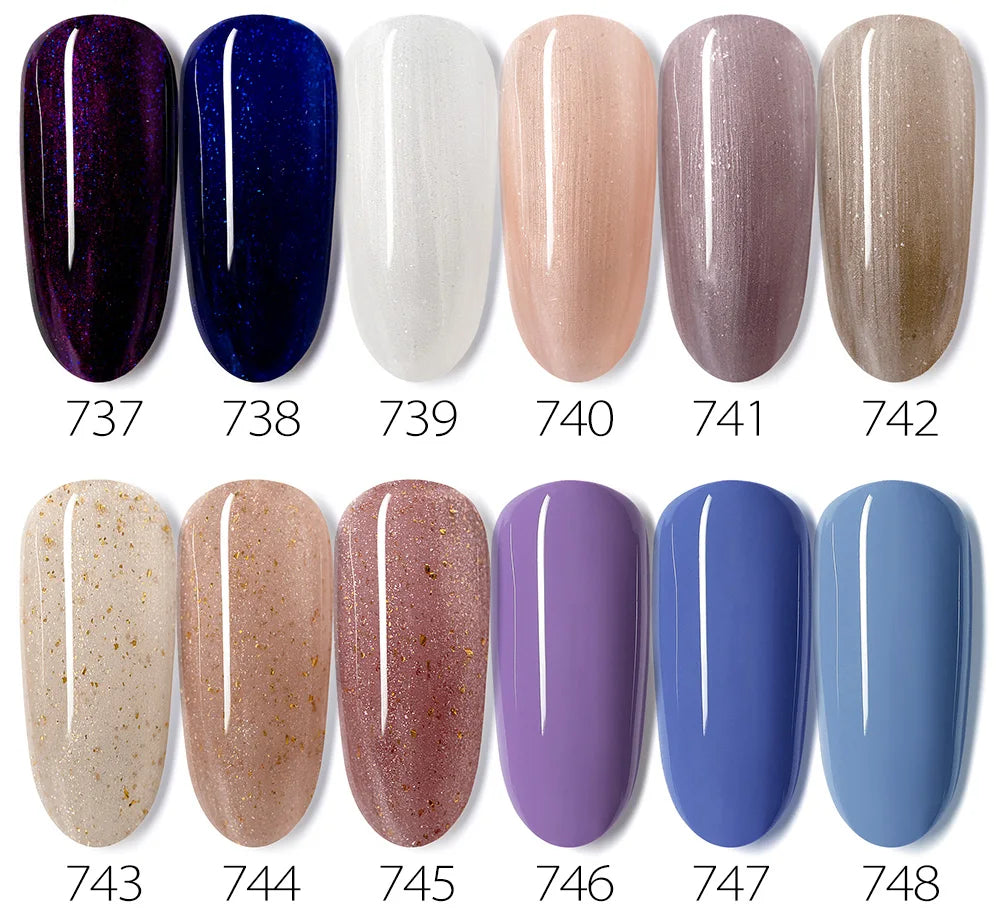 Gel Nail Polish Kit  Color Nail Manicure Soak  Nail Gel Varnish Set