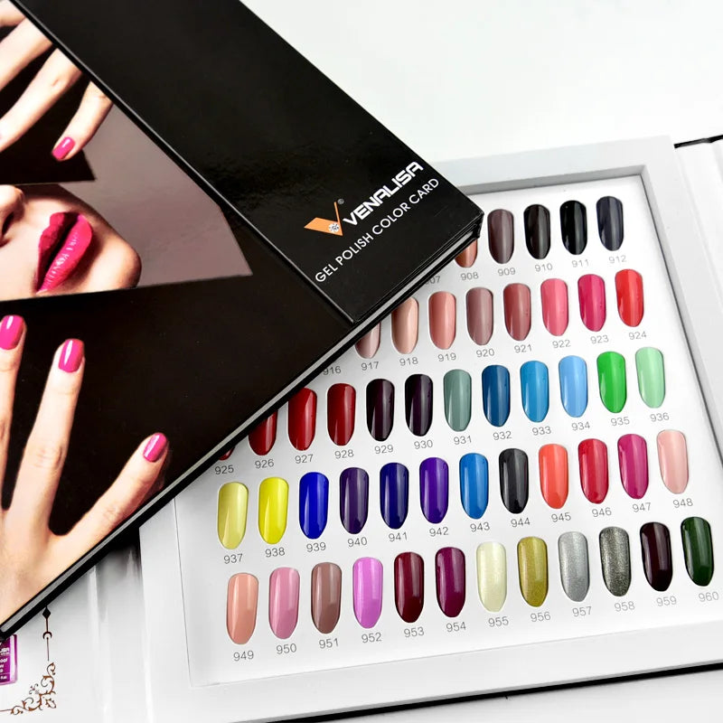 VIP5 Kit Nail Gel Polish HEMA FREE Full Coverage 36/60 Color Gel